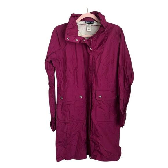 Patagonia Windbreaker Jacket Burgundy Medium - Picture 1 of 15